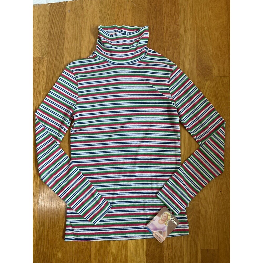 NWT 1970's Deadstock VTG WRANGLER Womens (S) M Knit Turtleneck sweater top RARE!